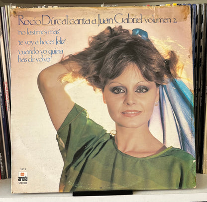 Rocío Dúrcal – Rocío Durcal Canta A Juan Gabriel Volumen 2 Vinilo de epoca