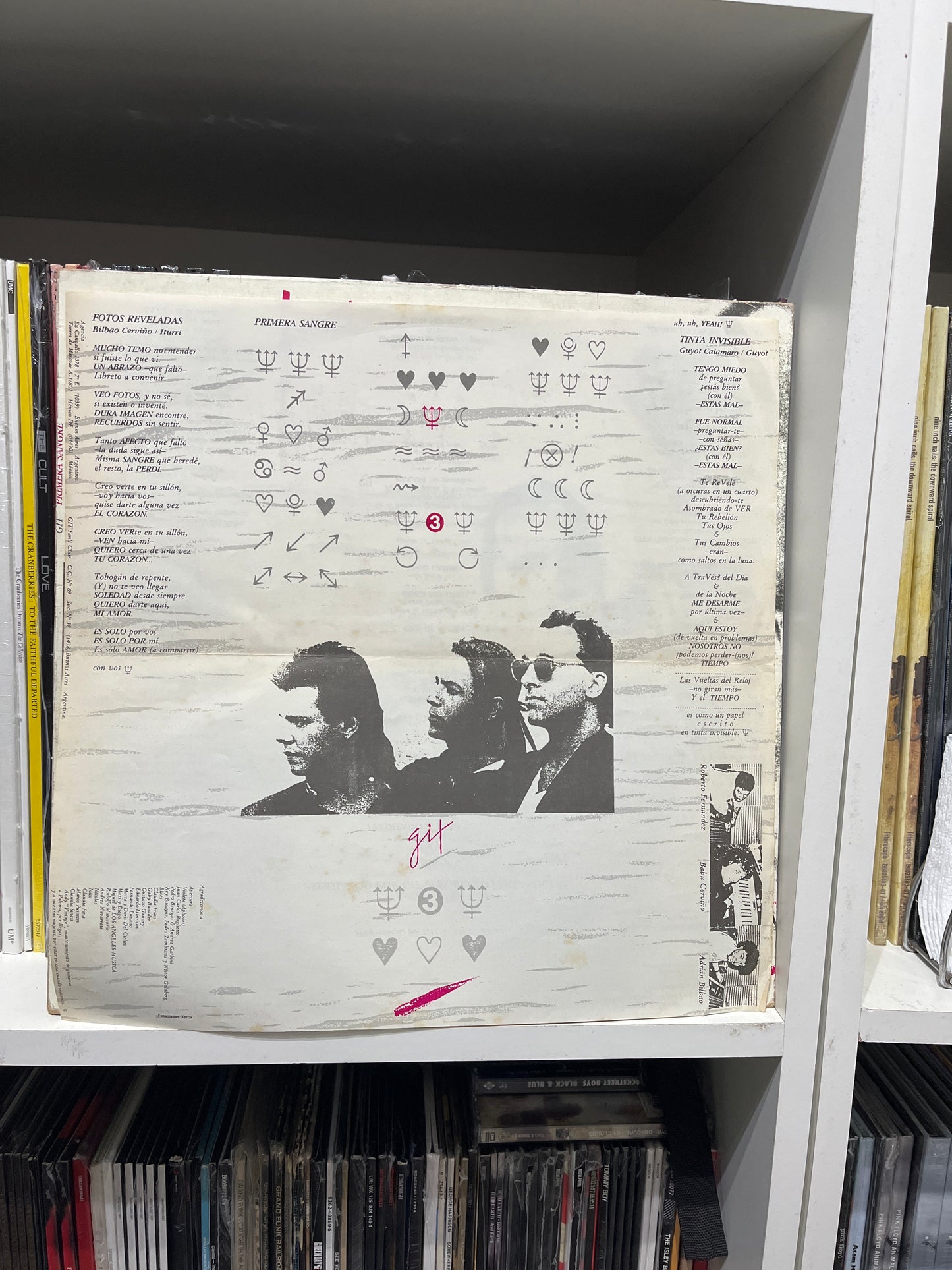Git – Primera Sangre Vinilo de Epoca