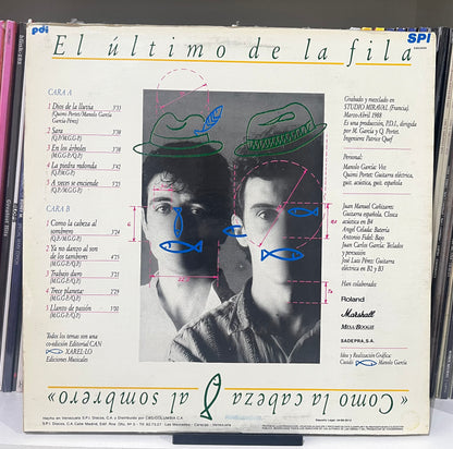 El Último De La Fila – Como La Cabeza Al Sombrero Vinilo de epoca