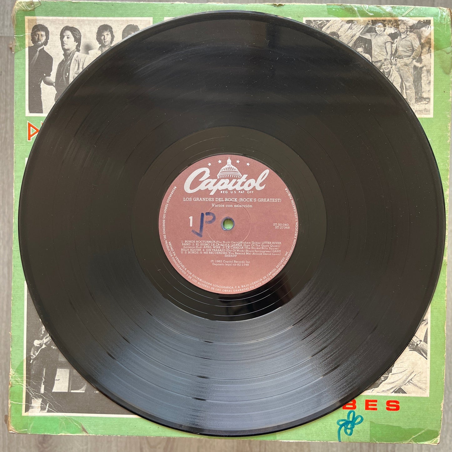 Rock's Greatest = Los Grandes Del Rock Vinilo de epoca