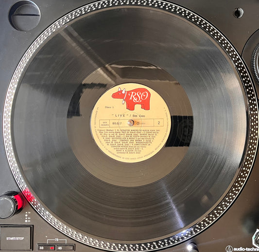 Bee Gees – Here At Last - Live VINILO DE EPOCA
