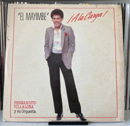 Fernandito Villalona Y Su Orquesta – "El Mayimbe" ¡A La Carga! Vinilo de epoca