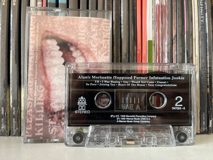 Alanis Morissette – Supposed Former Infatuation Junkie Cassette de epoca