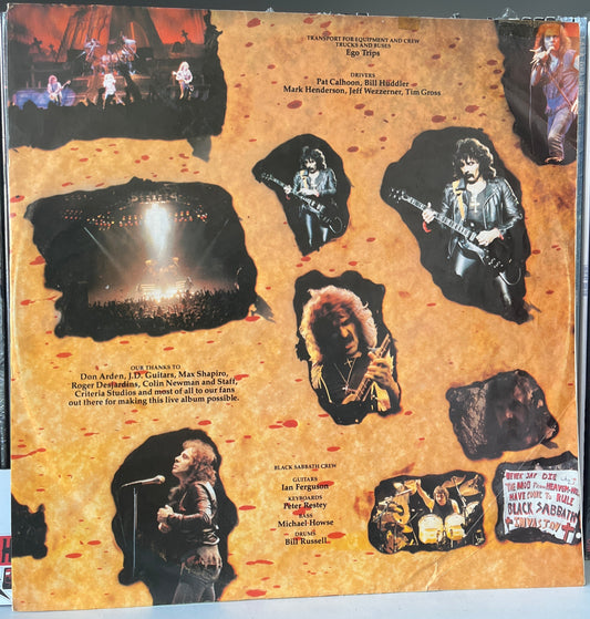 Black Sabbath – Live Evil Vol. I Vinilo de Epoca