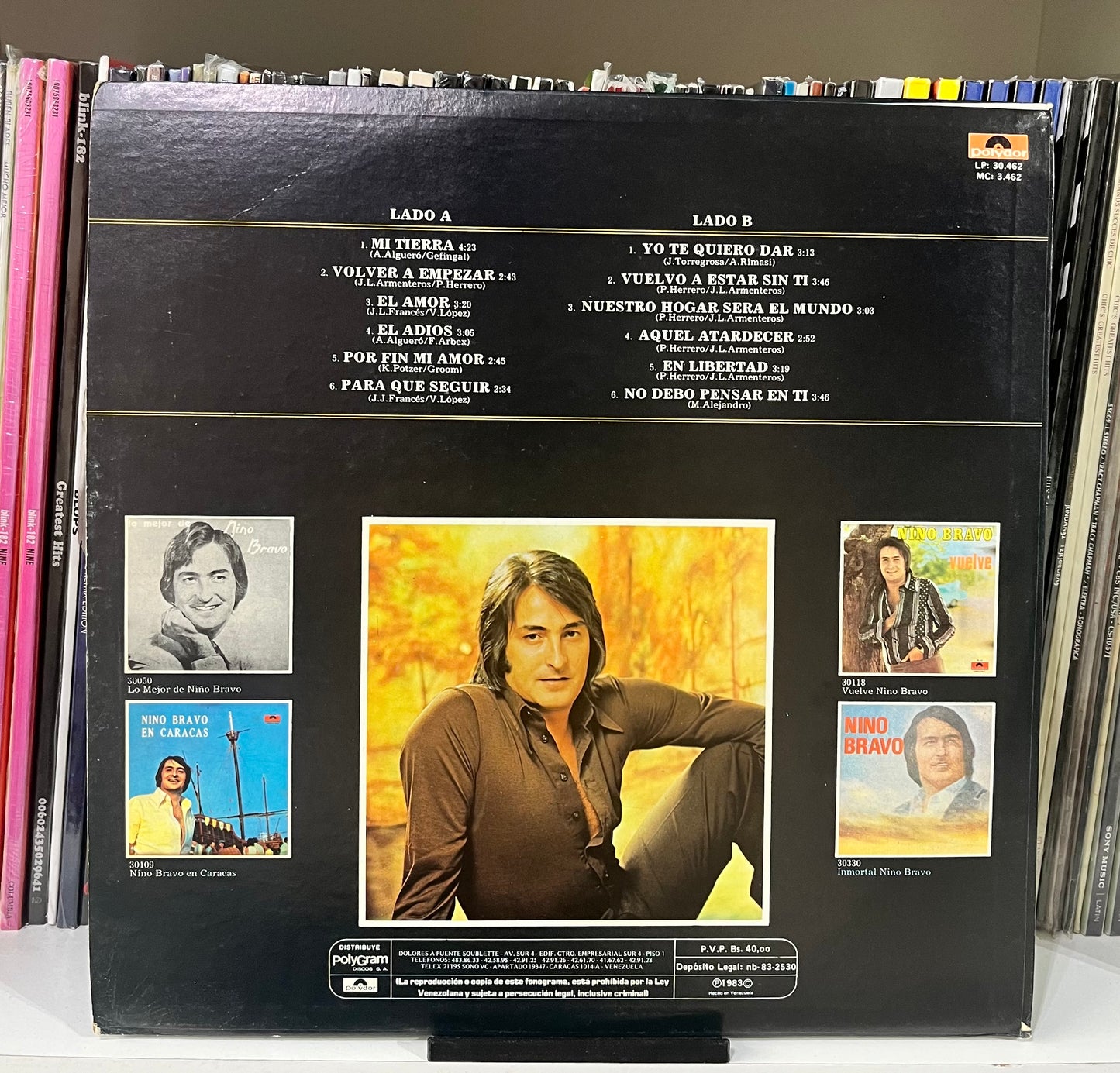 Nino Bravo – Lo Inédito De Nino Bravo Vinilo de época
