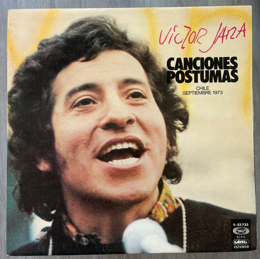 Victor Jara – Canciones Postumas - Chile Septiembre 1973 Vinilo de Epoca