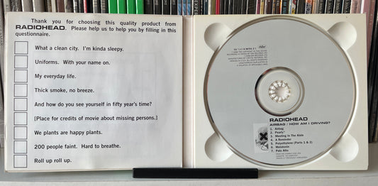 Radiohead – Airbag / How Am I Driving? CD