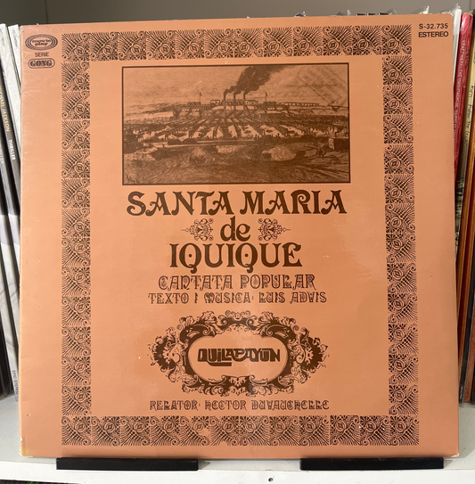 Quilapayún – Santa Maria De Iquique - Cantata Popular Vinilo de Epoca