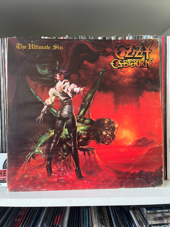 Ozzy Osbourne – The Ultimate Sin Vinilo de Epoca