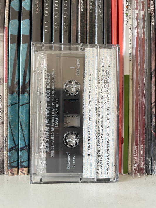 Soda Stereo – Ruido Blanco - En Vivo Cassette