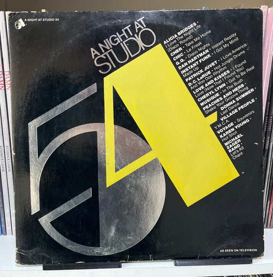 Studio A Night At Studio 54 Vinilo de Epoca