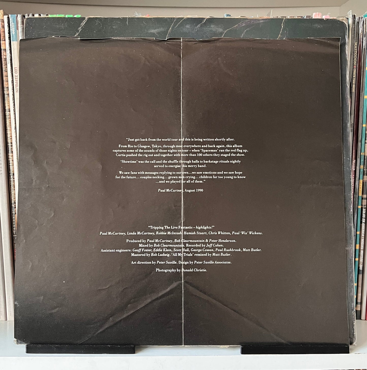Paul McCartney – Tripping The Live Fantastic - Highlights! Vinilo de epoca