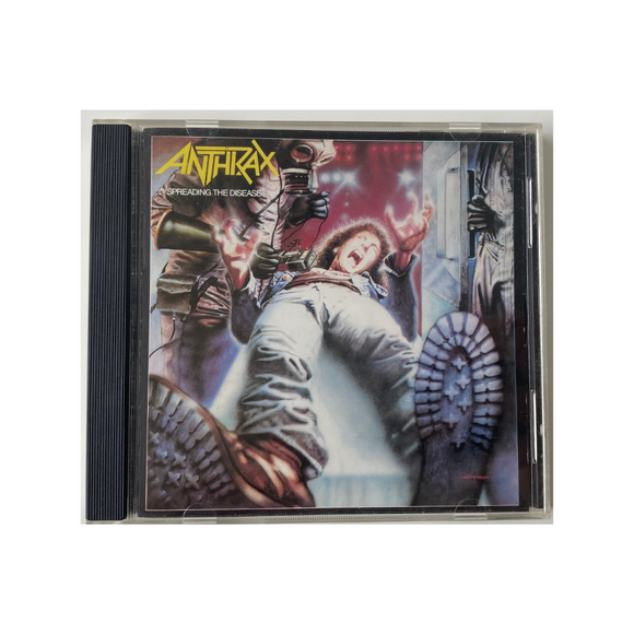 Anthrax – Spreading The Disease CD japonés