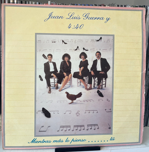 Juan Luis Guerra Y 4:40 – Mientras Mas Lo Pienso.......Tu Vinilo de Epoca