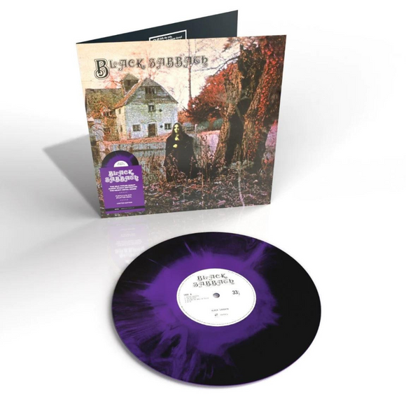 Black Sabbath ‎– Black Sabbath Vinilo Limited Edition, Purple & Black Splatter