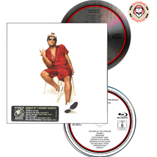 Bruno Mars – XXIVK Magic CD + Blu Ray
