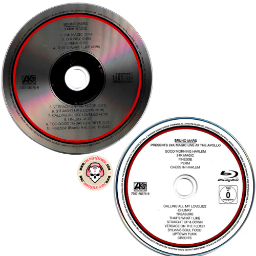 Bruno Mars – XXIVK Magic CD + Blu Ray