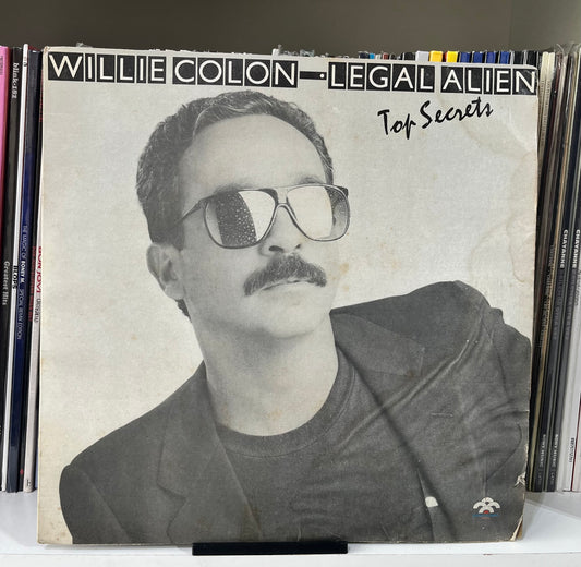 Willie Colon • Legal Alien – Top Secrets Vinilo de epoca