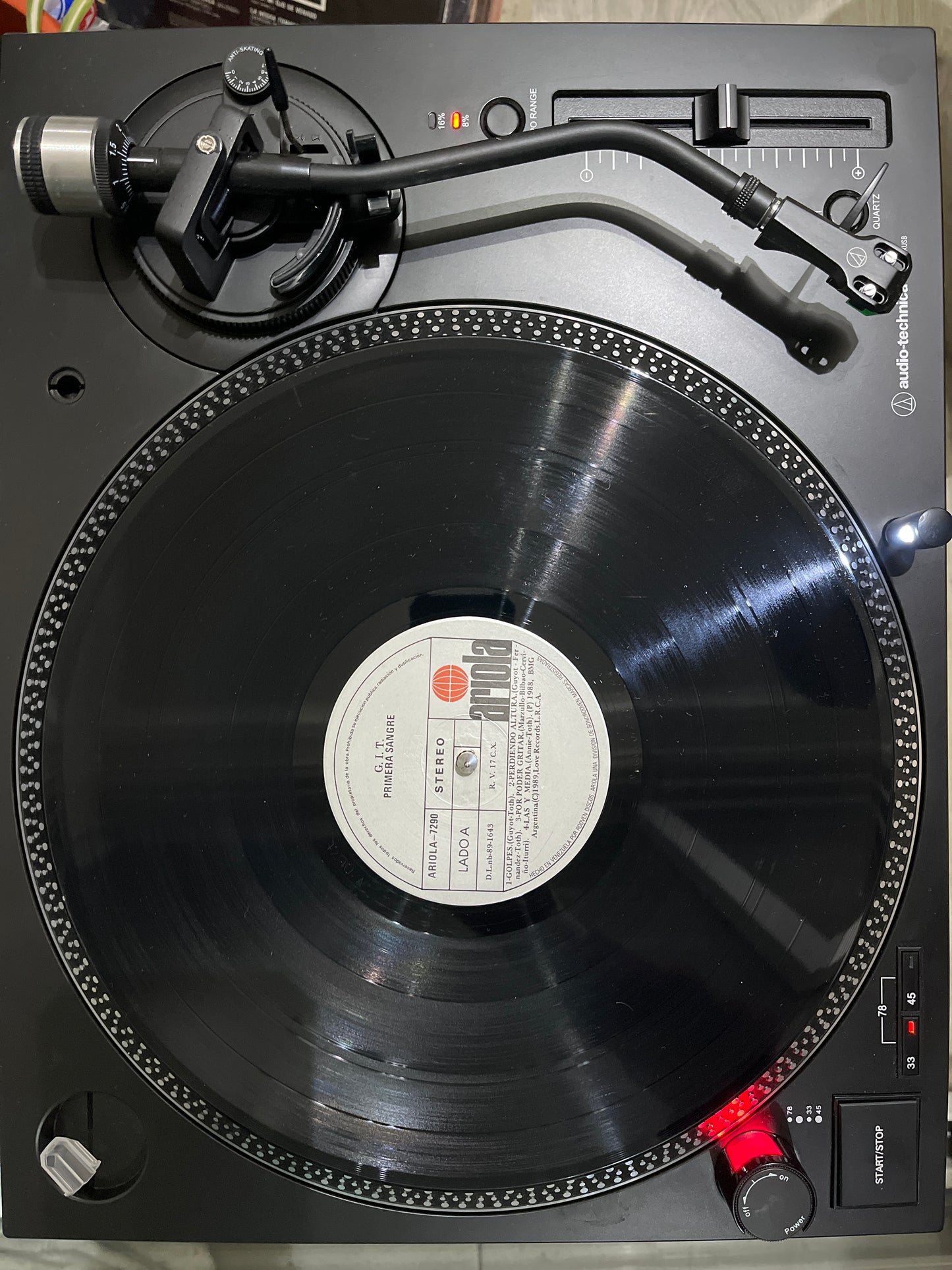 Git – Primera Sangre Vinilo de Epoca