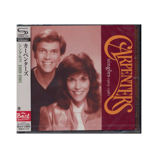 Carpenters – Singles 1969 - 1981 CD Edicion Japones