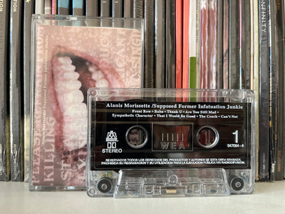 Alanis Morissette – Supposed Former Infatuation Junkie Cassette de epoca