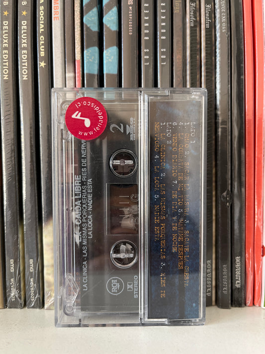 Los Ex – Caída Libre Cassette de epoca