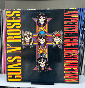 Guns N' Roses – Appetite For Destruction Vinilo de epoca
