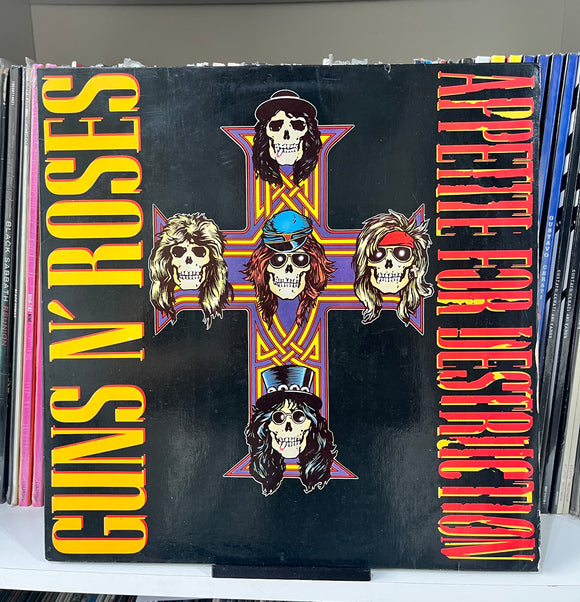 Guns N' Roses – Appetite For Destruction Vinilo de epoca