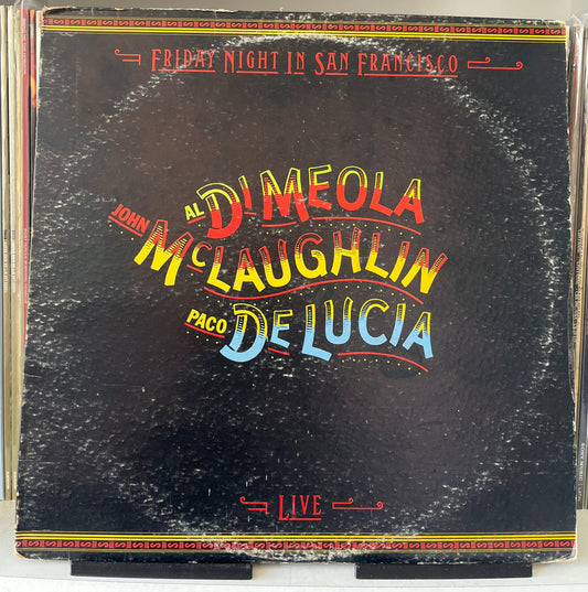 John McLaughlin / Al Di Meola / Paco De Lucía – Friday Night In San Francisco Vinilo de Epoca