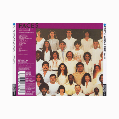 Earth, Wind & Fire – Faces CD Edicion Japones
