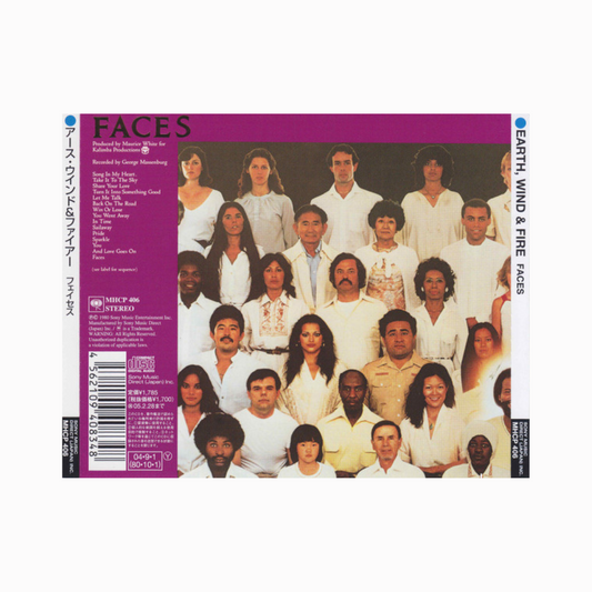 Earth, Wind & Fire – Faces CD Edicion Japones