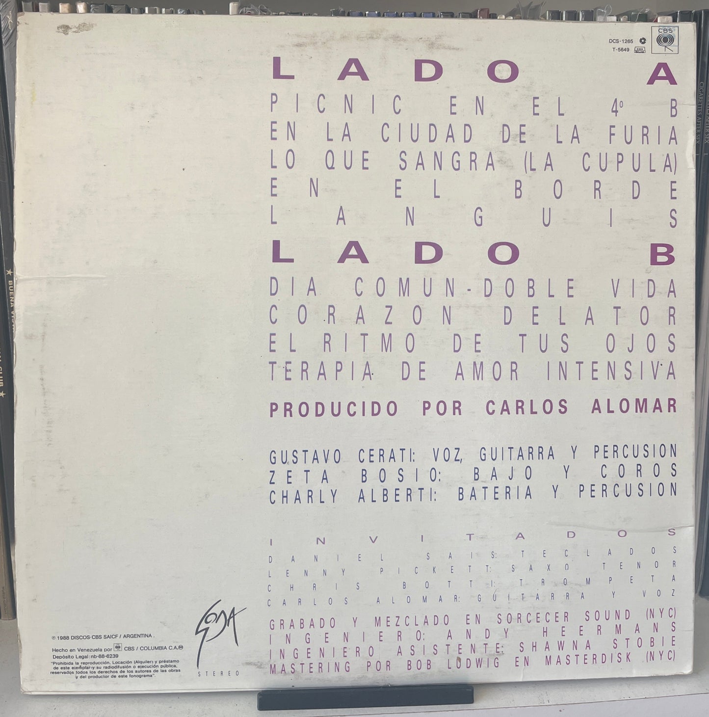 Soda Stereo – Doble Vida Vinilo