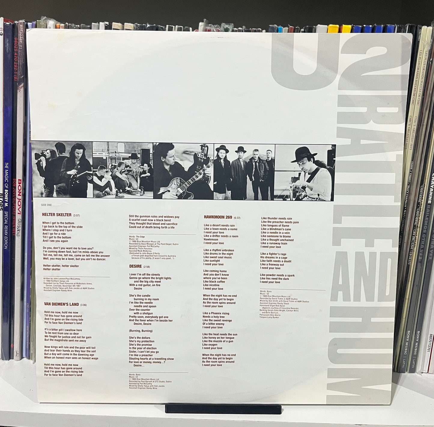 U2 – Rattle And Hum Vinilo de Epoca