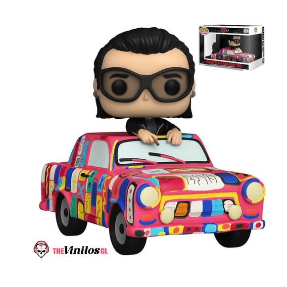 Funko Pop Rides U2 - Bono With Achtung Baby Car