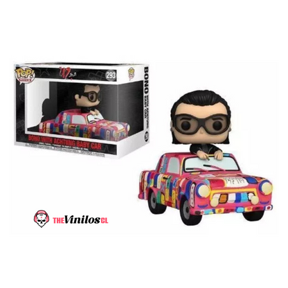 Funko Pop Rides U2 - Bono With Achtung Baby Car