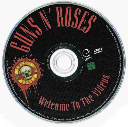 Guns N' Roses – Welcome To The Videos DVD