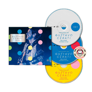 Gustavo Cerati ‎– Fuerza Natural Tour - En Vivo En Monterrey 2009 CD+DVD