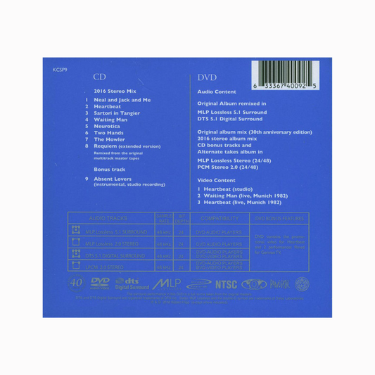 King Crimson – Beat 40th Anniversary Series CD+DVD