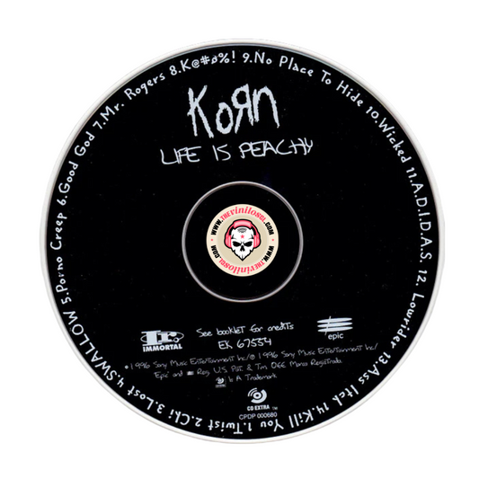 Korn – Life Is Peachy CD