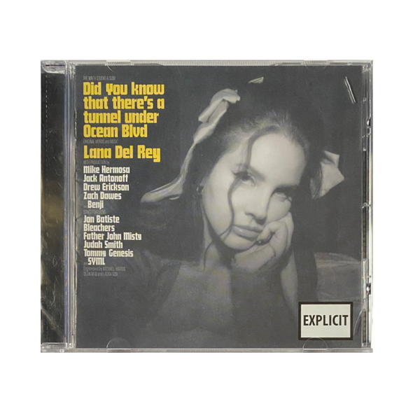 Lana Del Rey – Did You Know That There's A Tunnel Under Ocean Blvd CD