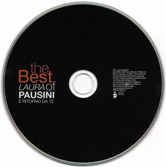 Laura Pausini – The Best Of Laura Pausini - E Ritorno Da Te CD