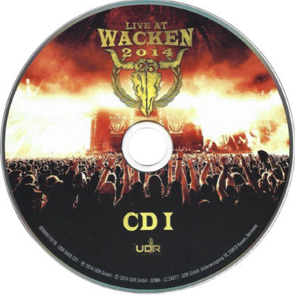 Live At Wacken 2014 CD