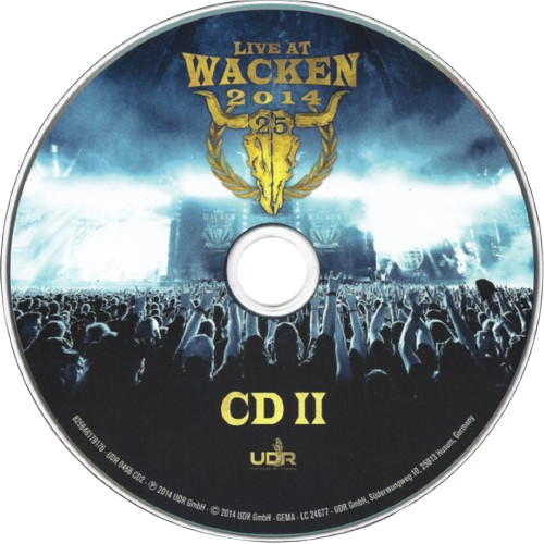 Live At Wacken 2014 CD
