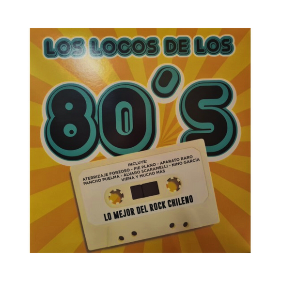 Lo mejor del rock chileno - Locos por los 80´S Vinilo