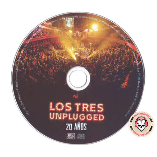 Los Tres – Unplugged 20 Años CD