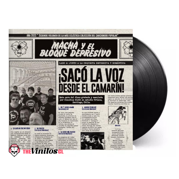 Macha Y El Bloque Depresivo – ¡Sacó la Voz Desde el Camarín! Vinilo