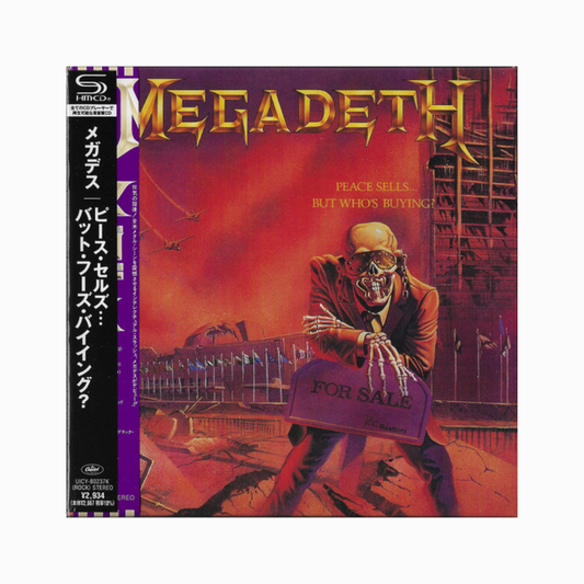 Megadeth – Peace Sells... But Who's Buying? CD Edicion Japones