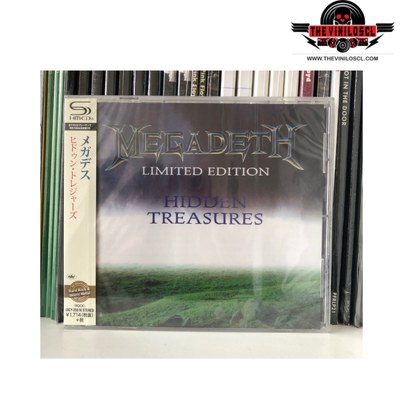 Megadeth – Hidden Treasures CD Edicion japonesa