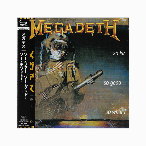 Megadeth – So Far, So Good...So What! CD