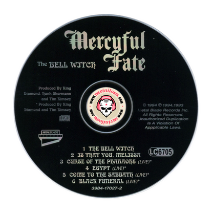 Mercyful Fate – The Bell Witch CD